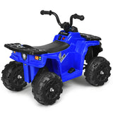 6V Battery Powered Kids Electric Ride on ATV-Blue