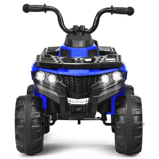 6V Battery Powered Kids Electric Ride on ATV-Blue