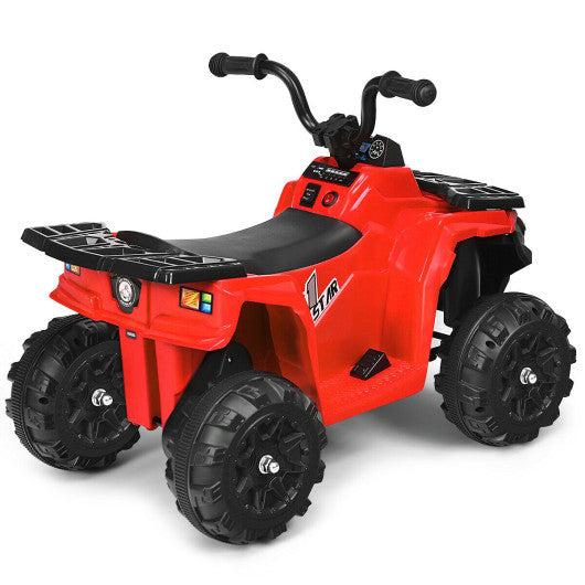 6V Battery Powered Kids Electric Ride on ATV-Red