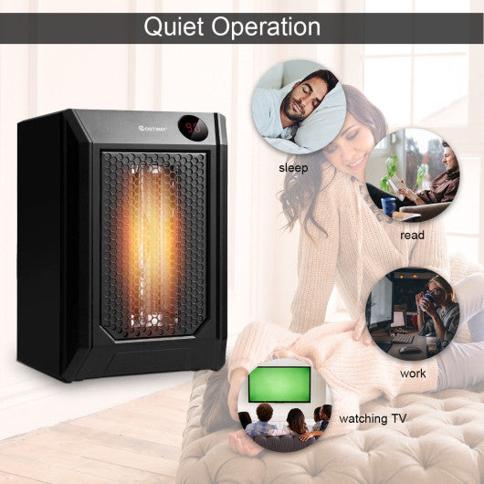 1500 W Remote Control Portable Electric Digital Quartz Space Heater